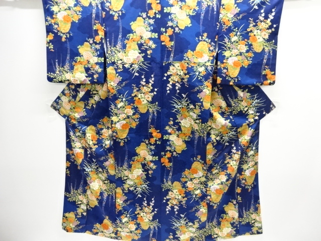 Japanese Kimono / Komon Synthetic fiber